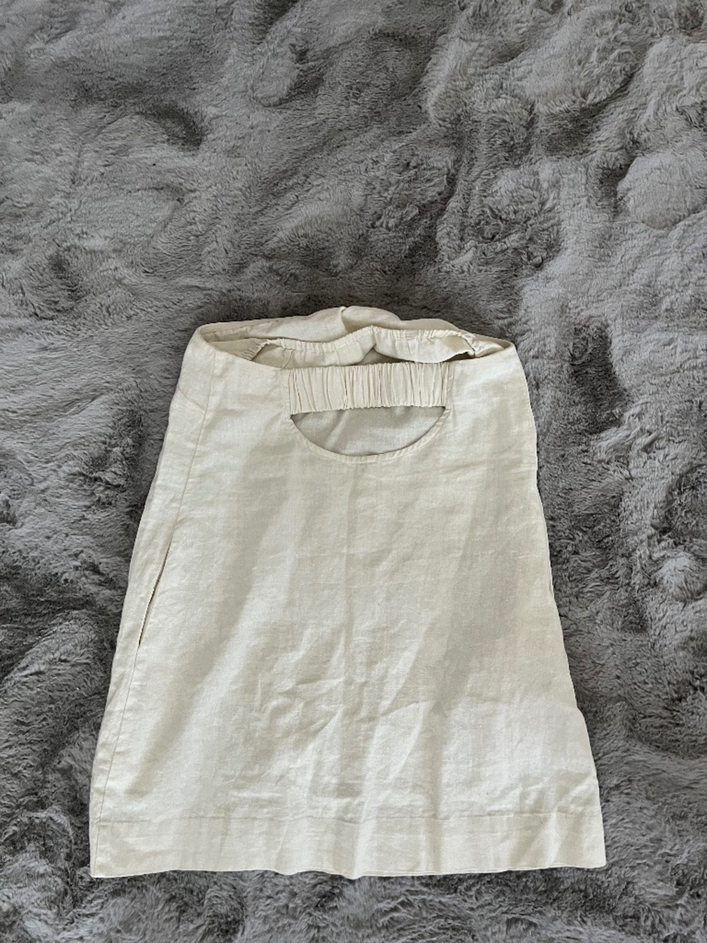 Free People XS/S Strapless Linen Dress (NWOT)